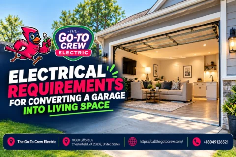4 key electrical requirements for a garage conversion