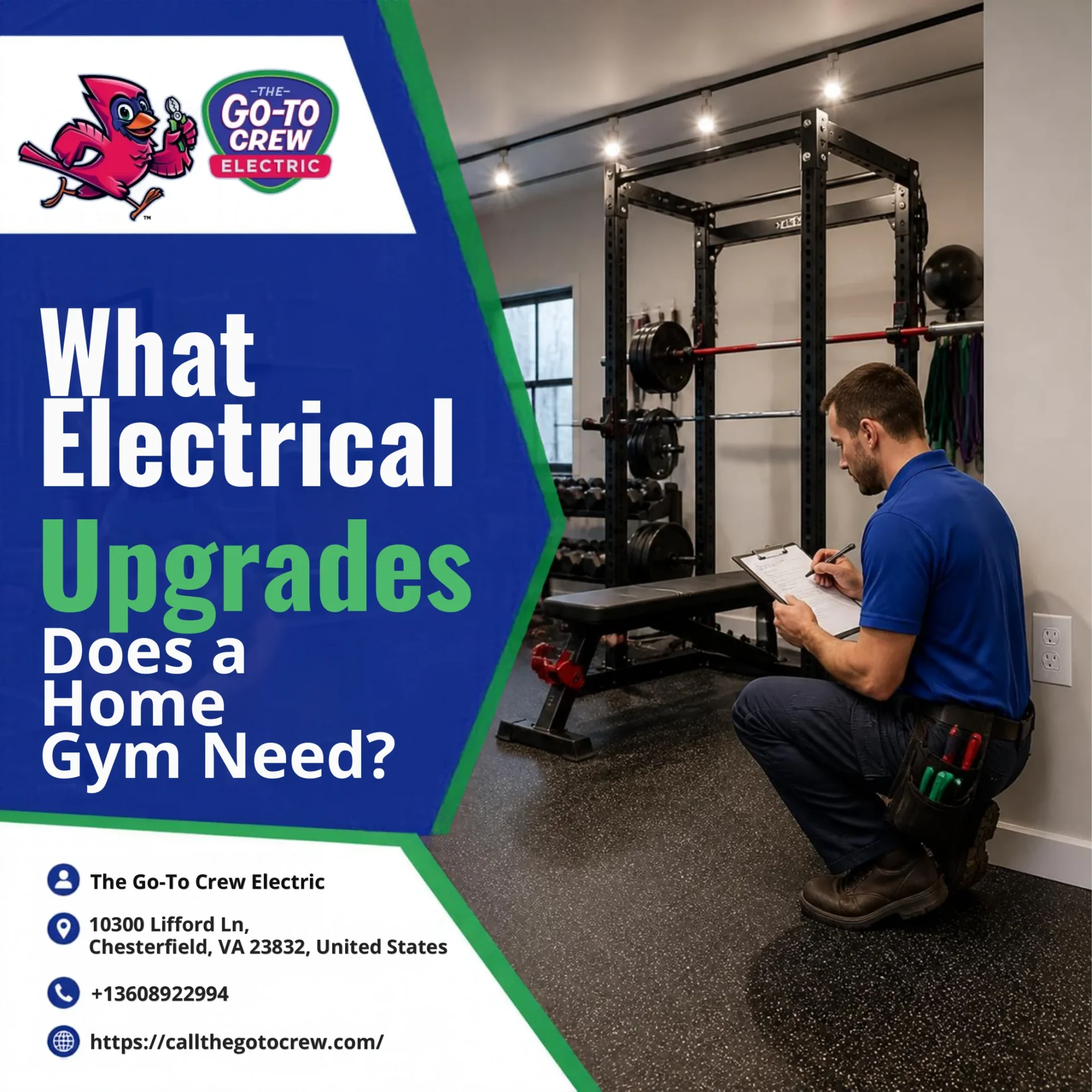 what Electrical upgrades does home gym need
