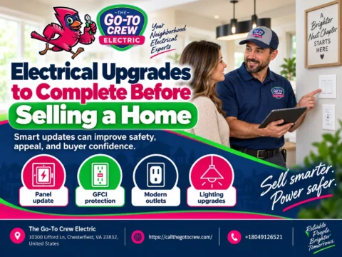Electrical Upgrade complete before selling a home