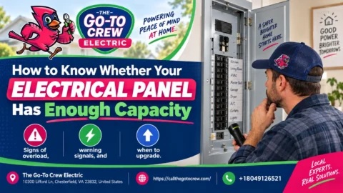 how to know whether your electrical panel has enough capacity