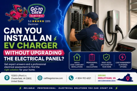 EV charger without upgrading