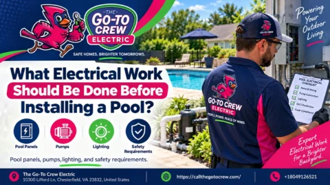 what electrical work should be done before