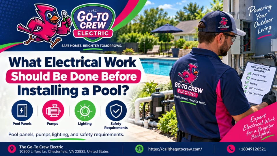 what electrical work should be done before